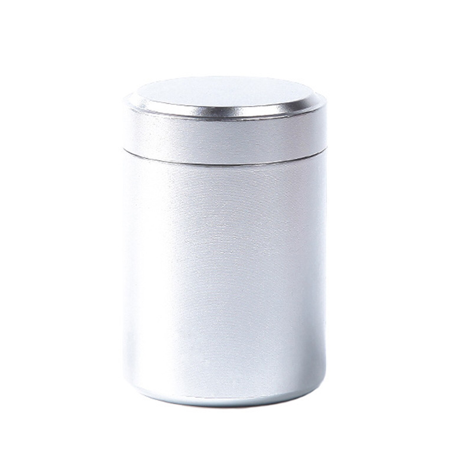 Tea Canister Travel Tea Tin Storage Containers for Loose Tea: Black