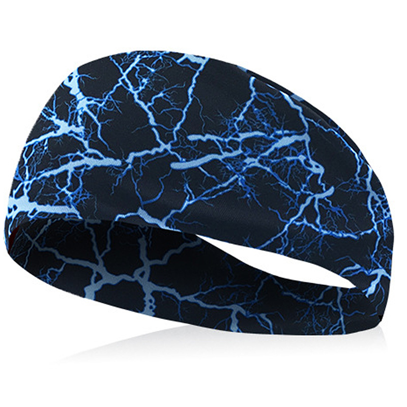 Tiara para homens e mulheres, popular, esportiva, fitas de cabelo para suar, dança de rua, ciclismo, acessórios masculinos, 1 peça