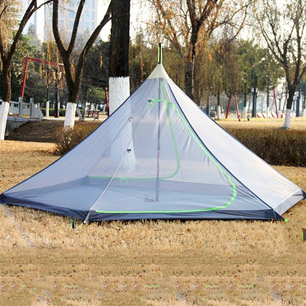 ASTAGEAR-tienda de campaña ultraligera de nailon, 2 lados, 20D, piramidal ASTA, para exteriores, 1/2 personas, 2 capas, 3 estaciones: 2 person inner tent