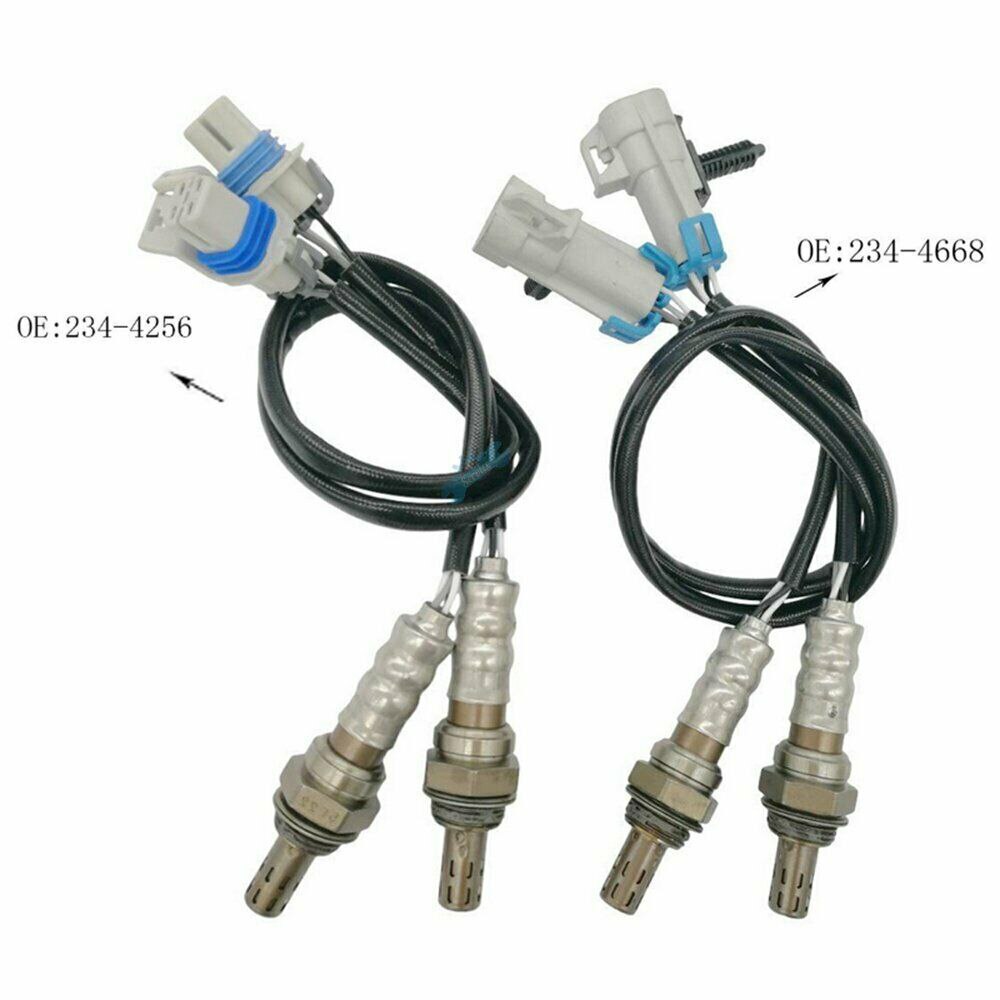 4pcs/set Upstream Downstream Oxygen Sensor O2 Sensors For GMC Yukon Chevy Tahoe