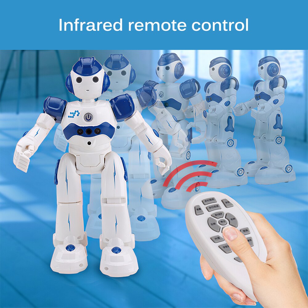 Robot Intelligente Programmering Afstandsbediening Speelgoed Tweevoeter Humanoïde Robot Voor Kinderen Kids Aanwezig