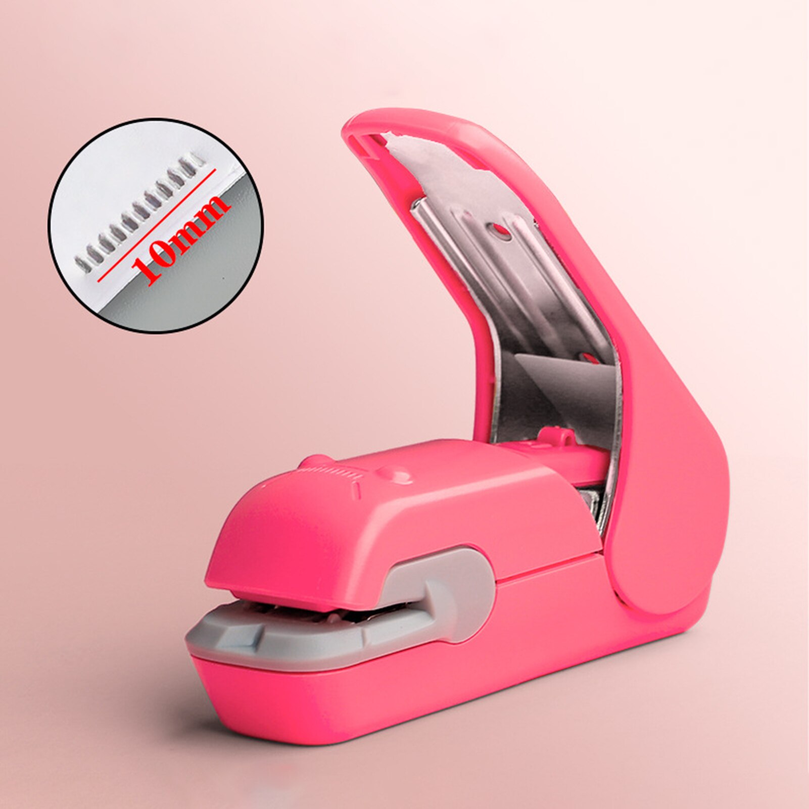 Staple Free Stapler Time Saving Effortless Needle Free Handhled Stapler Mini Portable