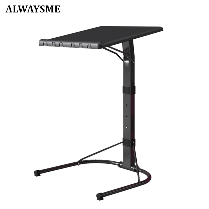 Alwaysme 59X36X28CM Muiltipurpose Laptop Notebook Bed Tafel Met Pen Houder Gat, Bekerhouder Gat, Tablet Houder Slot Gaten