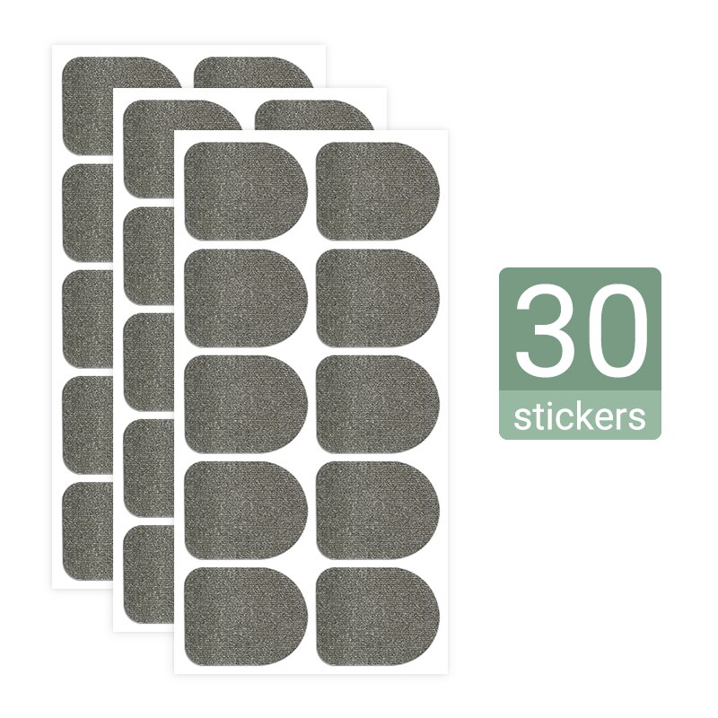 10/30 Pcs 2022 Pcs Ultra Dunne Geleidende Handschoen Touch Screen Stickers Voor Ipad/Mobiele Telefoon/Ipad/handschoenen Mobiele Telefoon Stickers: 30Pcs