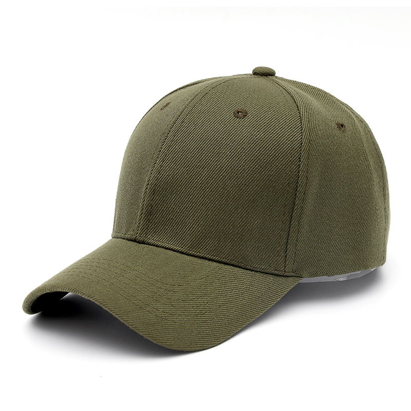 8 Kleuren Unisex Casual Solid Verstelbare Baseball Caps Snapback Hoeden Baseball Cap Voor Vrouwen Mannen Hip Hop Vader hoed Bone: green