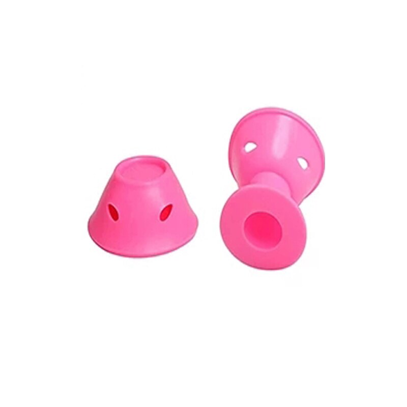 Silicone Magic Hair Curlers Hair Care Rollers Soft Rubber Twist Hair No Heat Clip Sleeping Curling Styling Natural Curls DIY: type A 2pcs
