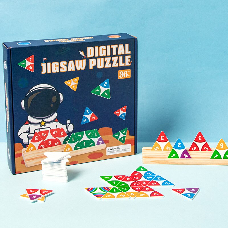 Kinderen Digitale Cognitie Matching Puzzel Tafel Games Logisch Denken Training Intelligence Houten Vroeg Onderwijs Speelgoed