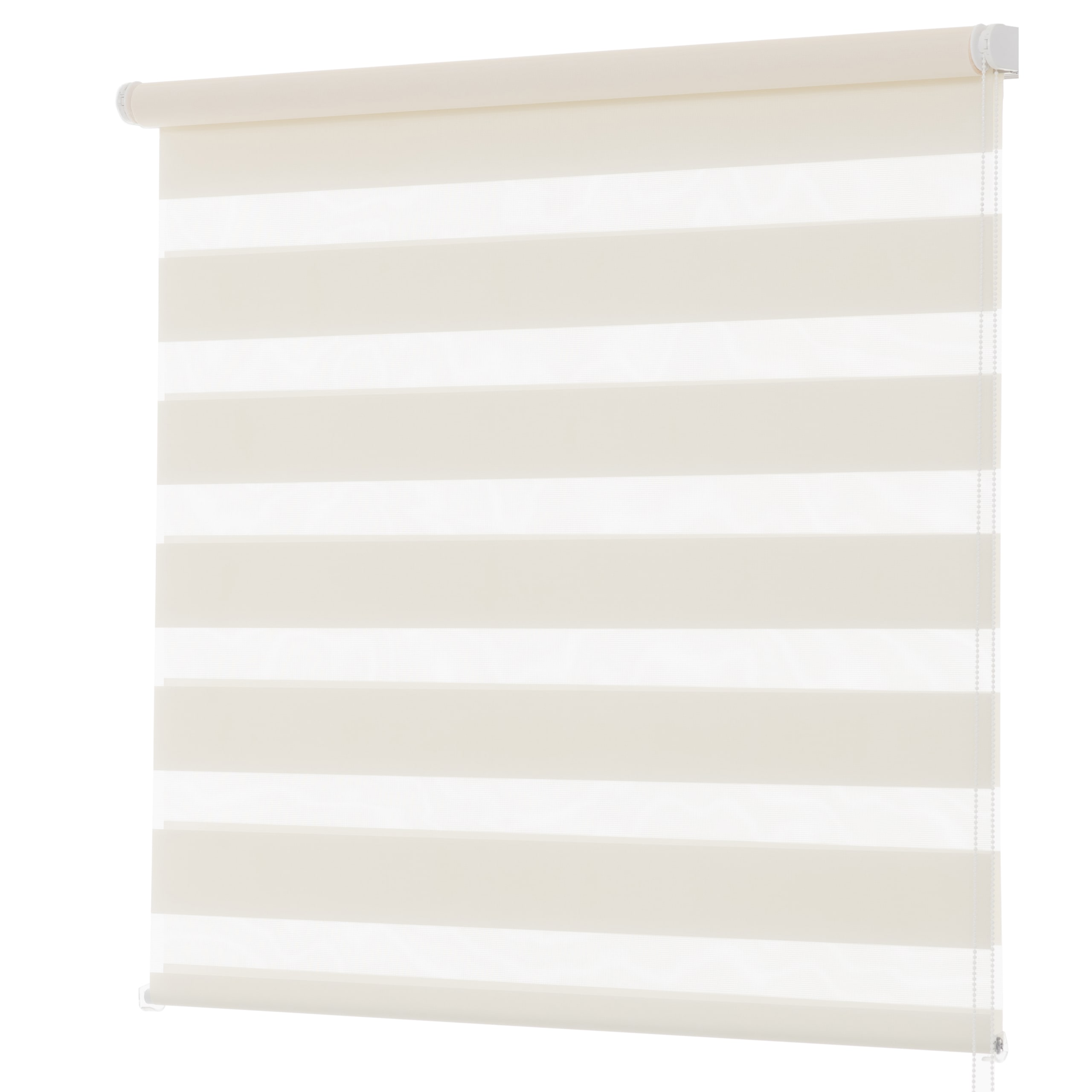 Lucra Concept Roller Blind Cream with clamp supports,Roller Blind Without Drilling with Accessories, for Blinds for windows and doors