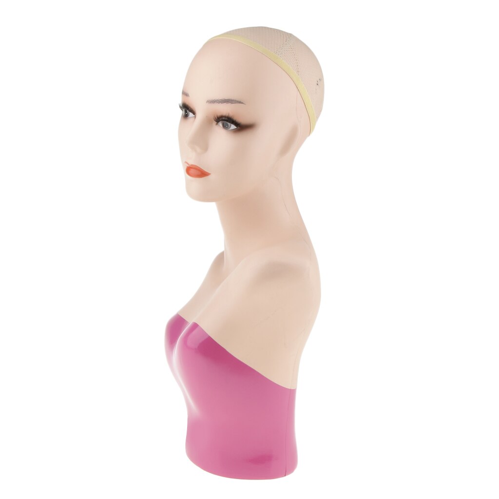 Vrouwelijke Mannequin Hoofd Buste Voor Ketting Pruiken Sieraden Hoed Cap Display