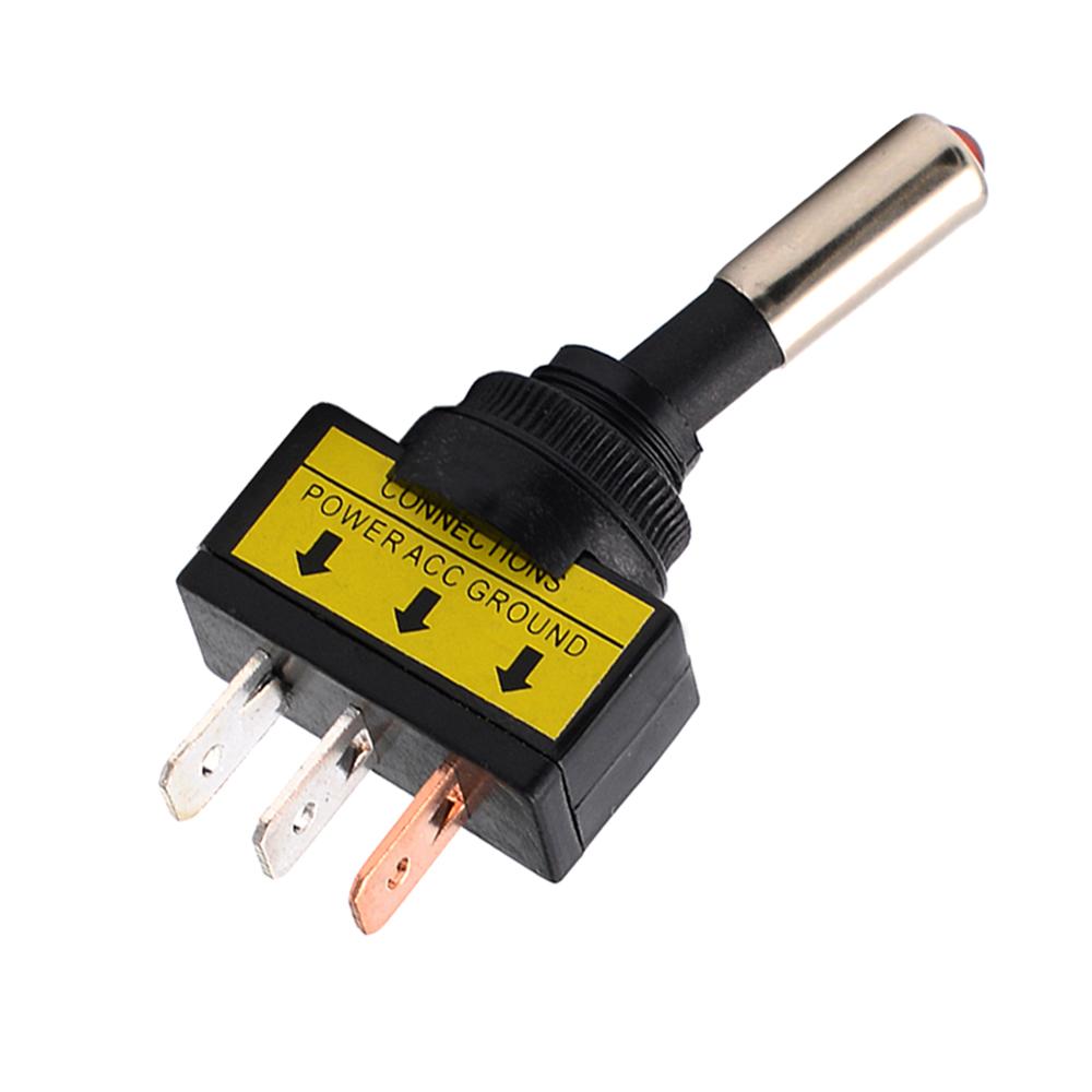 10PCS 12V 20A Car Auto LED Light Toggle Rocker Switch 3Pin SPST ON/OFF Sales for Vehicles