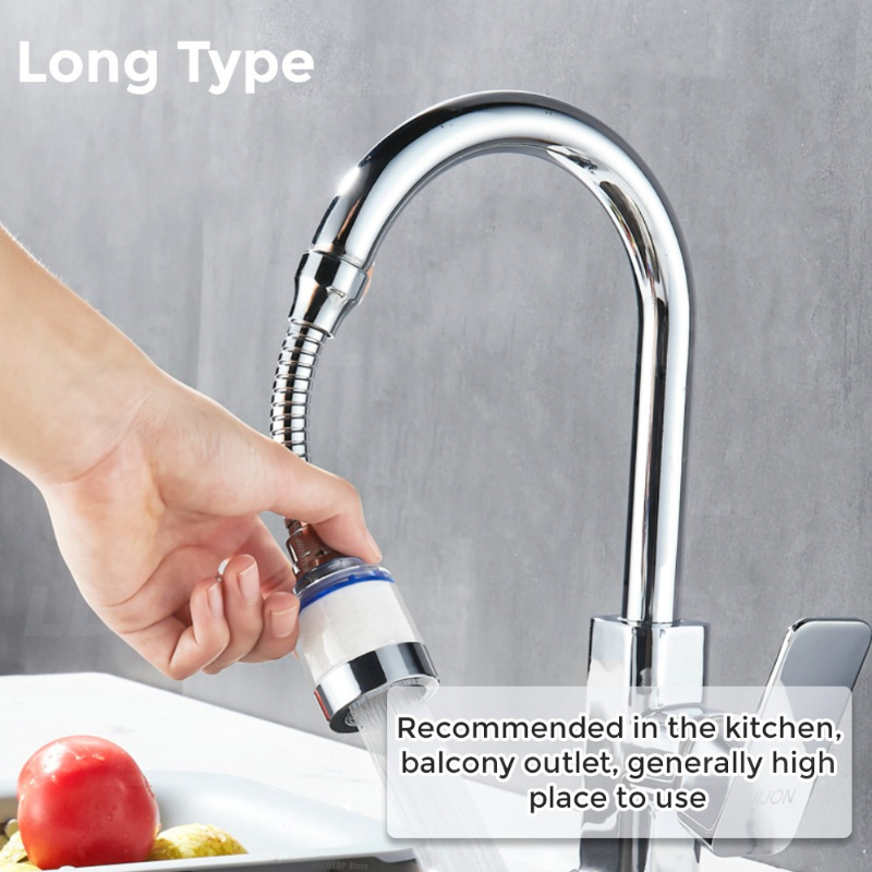 Kitchen Faucet Water Tap Filter bubbler filter for Hard Water Bath Filtration Purifier Remove Chlorine Heavy Metal Filtered