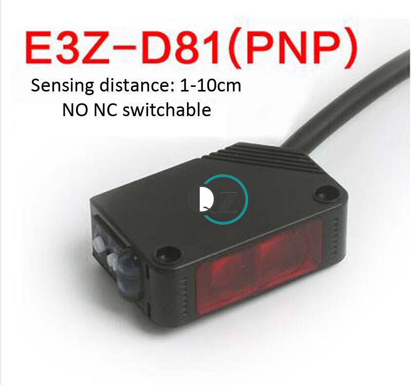 E3Z-D61 Photoelectric switch sensor DC12-24v NPN original E3Z-R61 E3Z-D62 E3Z-D81 E3Z-R81 E3Z-D82: E3Z-D81