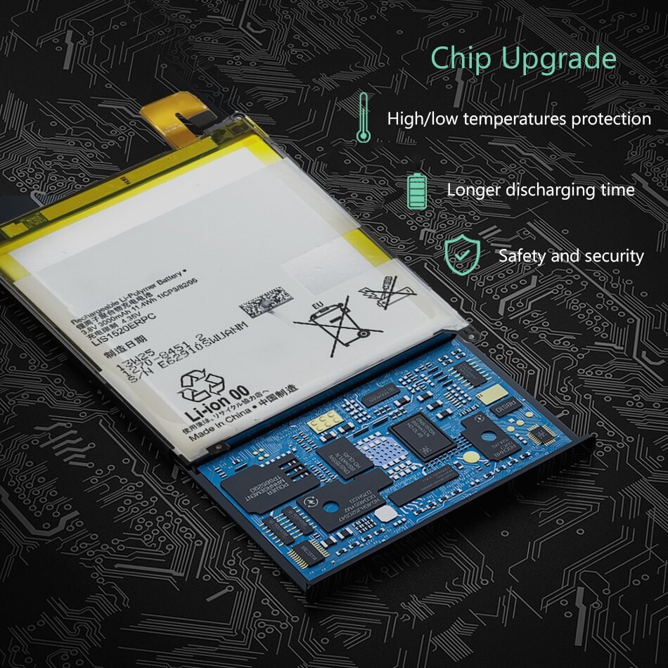 LiS1520ERPC-Batería de 3000mAh para Sony Xperia Z Ultra, XL39, XL39H, C6802, C6806, C6833, C6616, ZU, L4, número de seguimiento