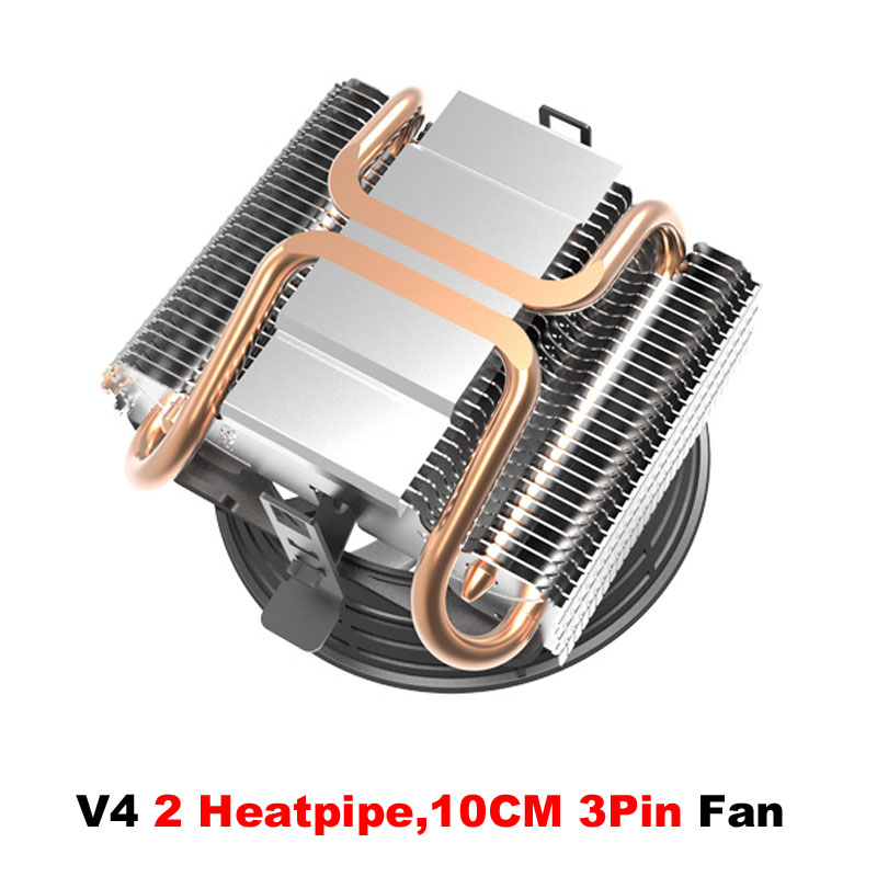 En-Labs Silent CPU Cooler w/ 100mm PWM 4pin Fan for Intel LGA775 /LGA1155 /LGA1156,AMD Socket 754 /939 /AM2 /AM2+ /AM3 /FM1 /FM2