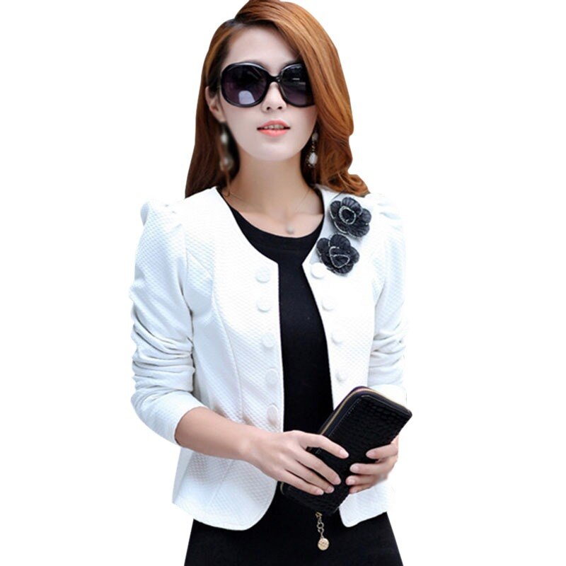 Blazer femenino de talla 3xl bléiser de manga larga para mujer, estilo coreano informal, 4 colores, bonitos trajes para mujer.