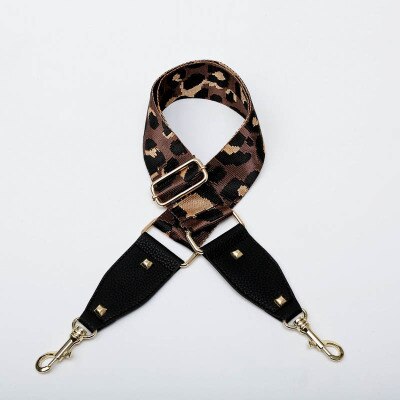 HJKL kolorowe torby na pasek pasek akcesoria do Leopard ziarna moda regulowany pasek na ramię torebka akcesoria dekoracyjne torby: D
