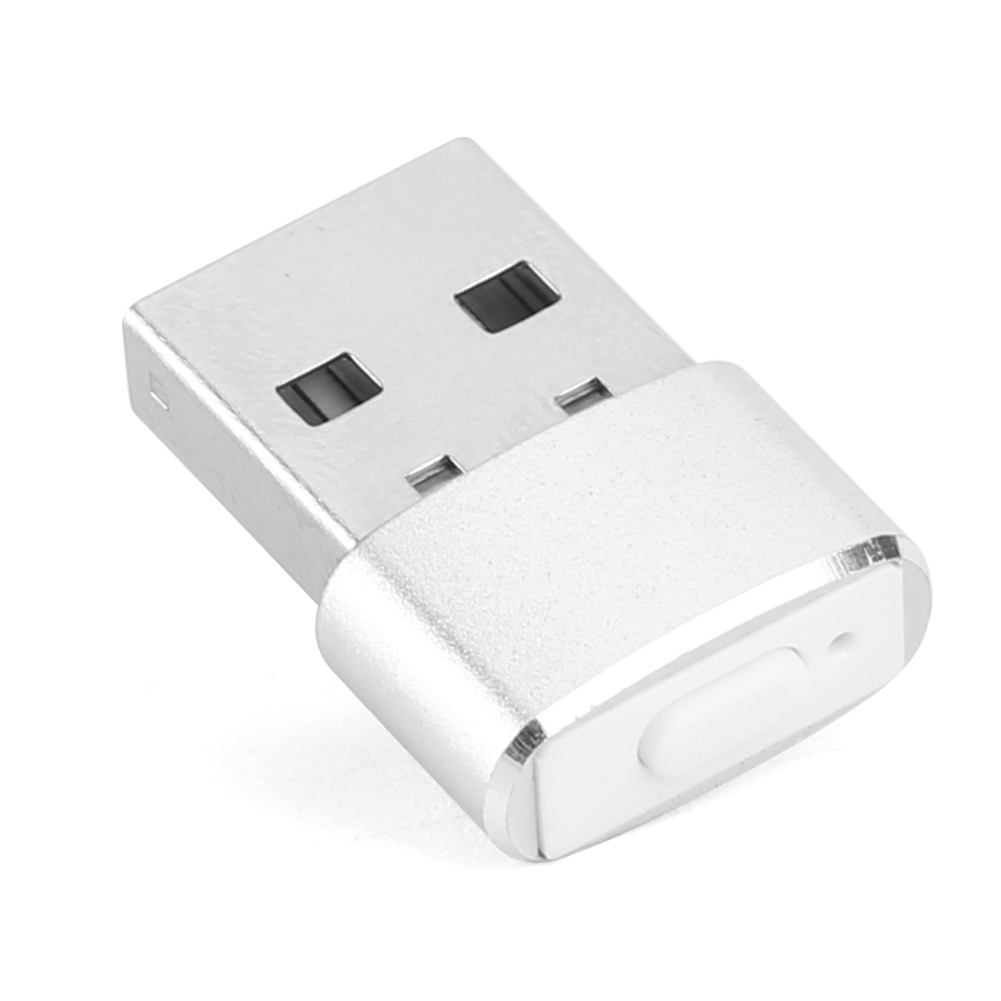 Jiggler USB-Maus Maus Bewegungs Simulator mit Ein/Aus-Schalter für Computer Erwachen hält PC aktiv Maus Beweger Gerät: Orange