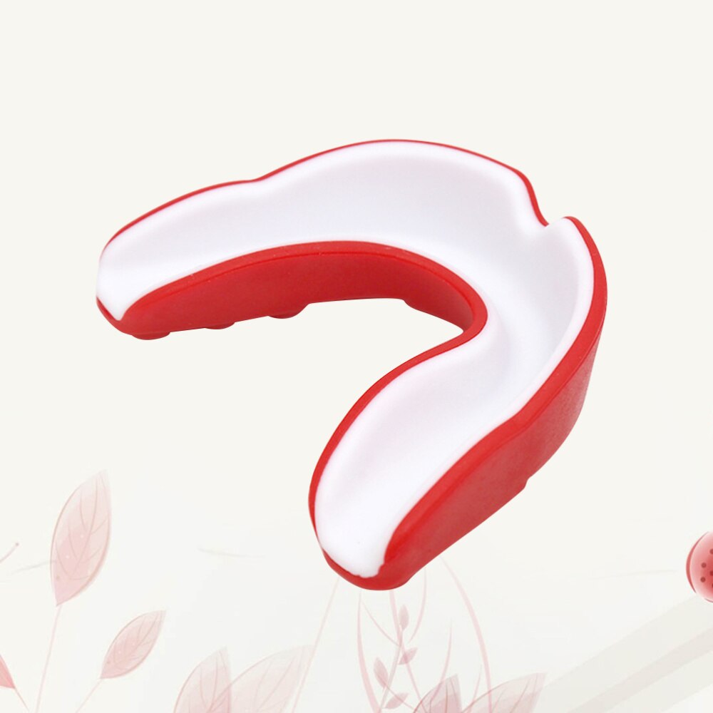 Adults Mouth Guard Soft Practical Teeth Brace for Contact Hockey Rugby: Picture 1