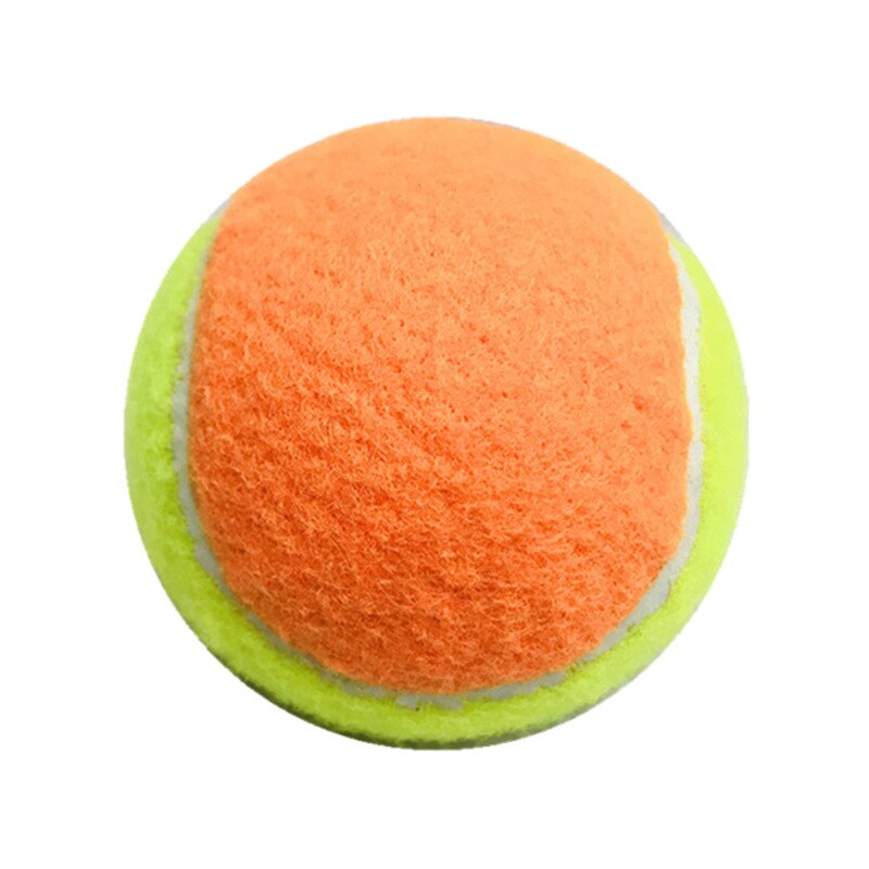 Balles de Tennis en caoutchouc renforcé, amortisseur de chocs, haute élasticité, Durable, pour entraînement en Club et à l'école, 3 pièces