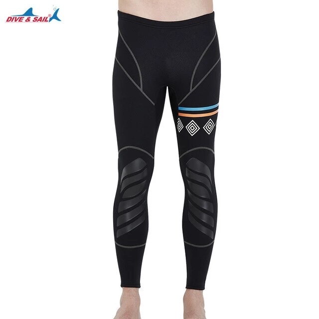 Dive&Sail men's 3mm diving wetsuit jackets pants long sleeve diving suit Scuba Jump Surfing Snorkeling Wetsuits