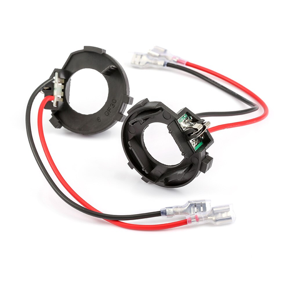 2x H7 LED Headlight Retainer Clip Bulb Base Holder Headlamp Socket Adapter for Volkswagen for VW Golf MK7 Jetta Car Accessories