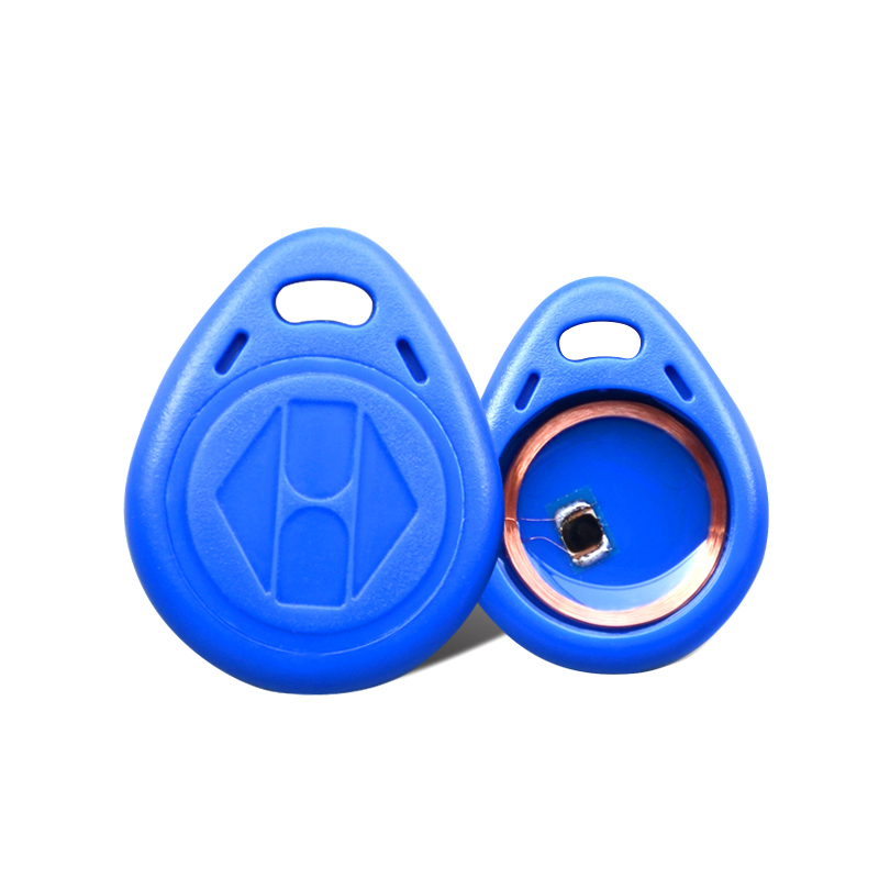 10pcs RFID Key Fobs Token Tags EM4100 Durable Waterproof Keychain ID Card Read TK/EM4100 Keychain ID card cannot be copied