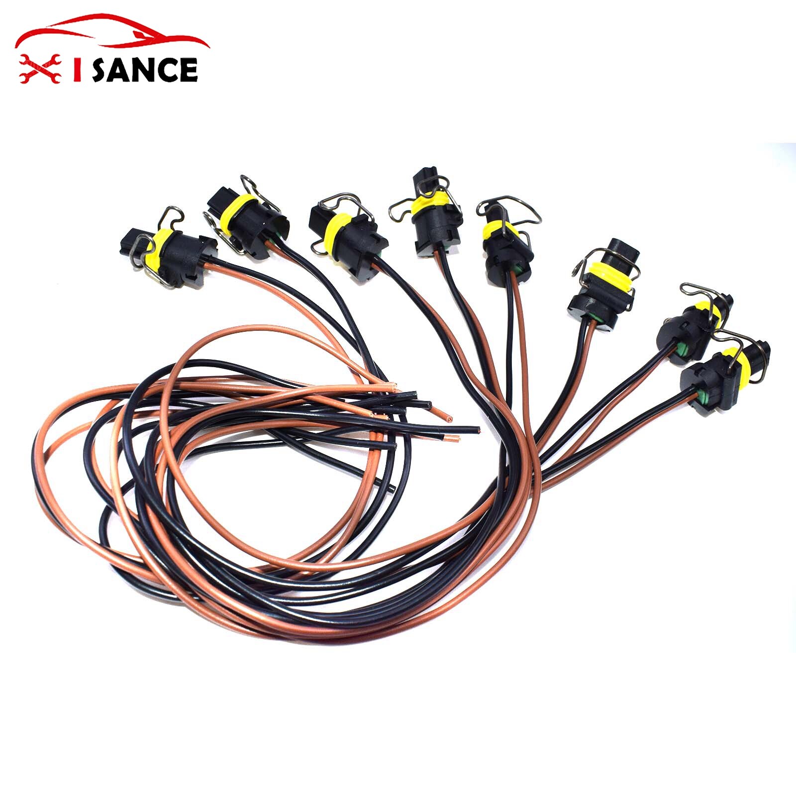 Turbo VGT Solenoid &amp; IPR Pigtail Connector or Ford Powerstroke 6.0L/6.7L/7.3L Diesel 6E7Z-12A690-DA,6E7Z12A690DA,