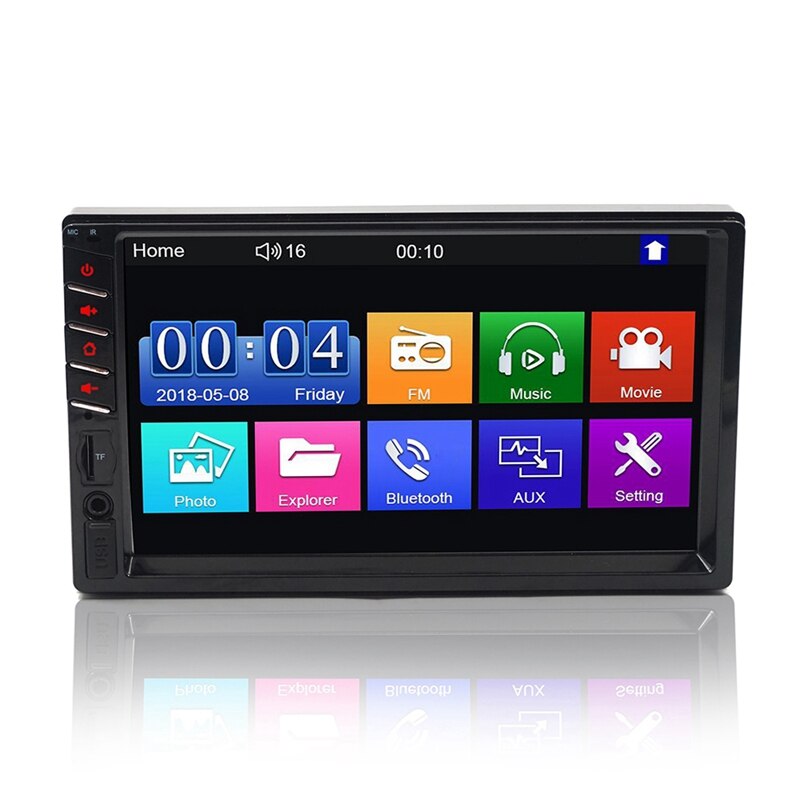 Radio Multimedia con Bluetooth para coche, Radio con reproductor Mp5, 7 pulgadas, LED, Hd, Sn, estéreo, 2 Din, 7035