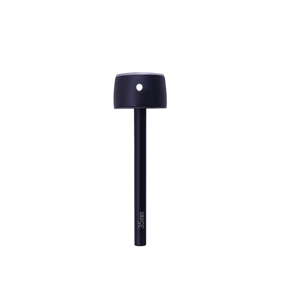 LMDZ-punzón de corte medio redondo para artesanía de cuero, punzón en forma de arco para correa de cinturón, bolsa de billetera, 7 tamaños, correa de perforación, costura de cuero para el hogar: 35mm