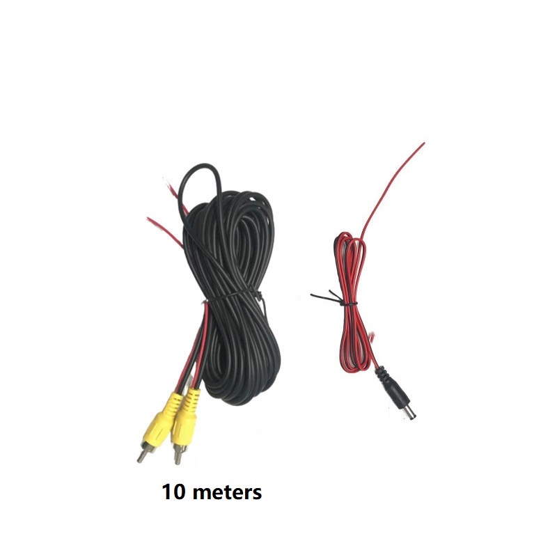 Câble vidéo RCA pour moniteur de voiture et caméra de recul