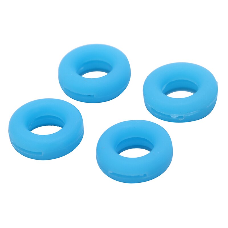4pcs=2Pair Glasses Ear Hooks Round Anti Slip Silicone Grips Eyeglasses Sports Temple Tips 4pcs: Sky Blue