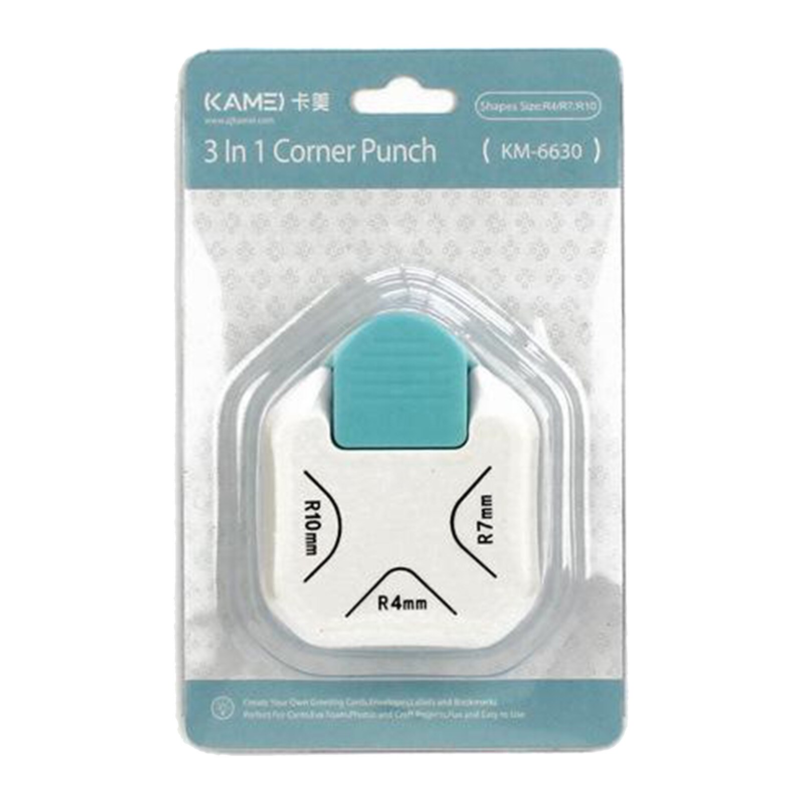 Mini Paper Punch 3 in 1 Round Corner Craft Punch for DIY Paper Crafting Making