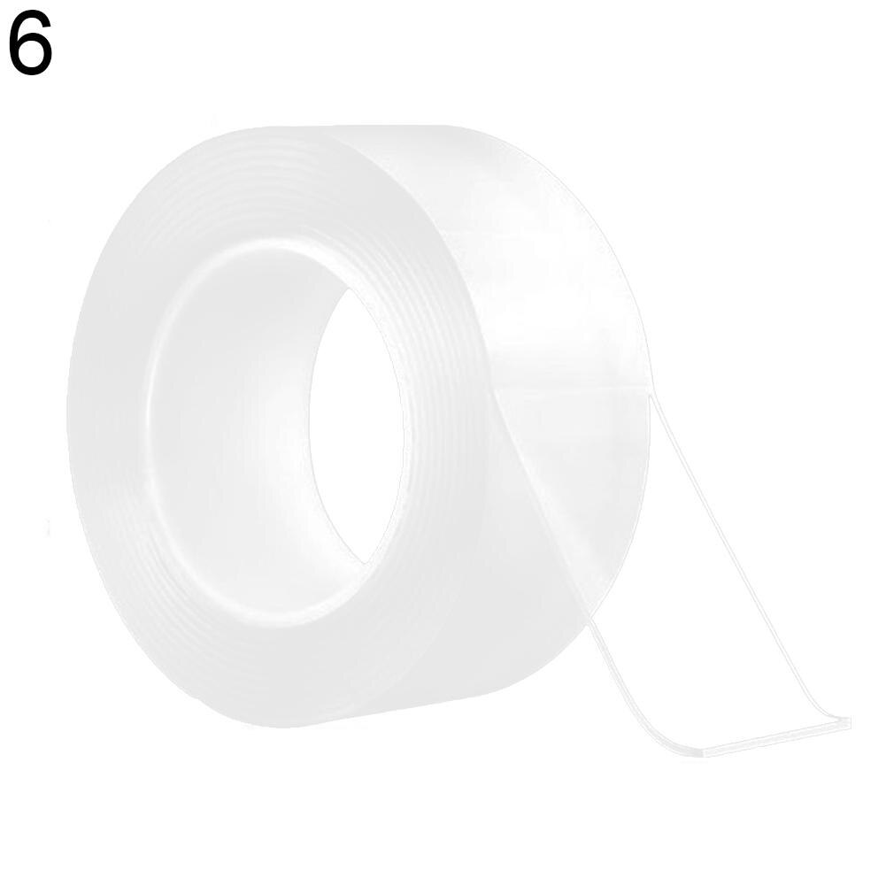 SALES! 2mm Multiuse Transparent Thick Washable Double-sided Adhesive Tape: 20mm 3m 2mm