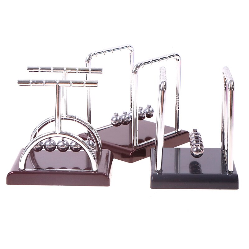 Crafts Newton's Cradle Desk Table Decor Metal Pendulum Ball Newton Ball Physics Science Pendulum Steel Balance Ball