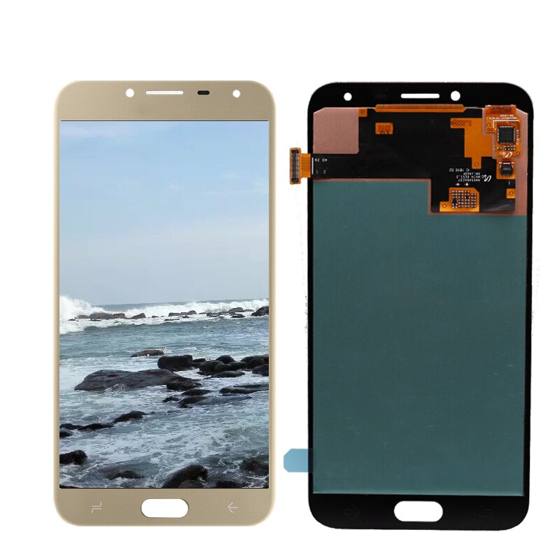 Super Amoled J400 LCD Voor Samsung Galaxy J4 J400 J400F J400G/DS SM-J400F Lcd Touch Screen Digitizer Vergadering j4 LCD J400