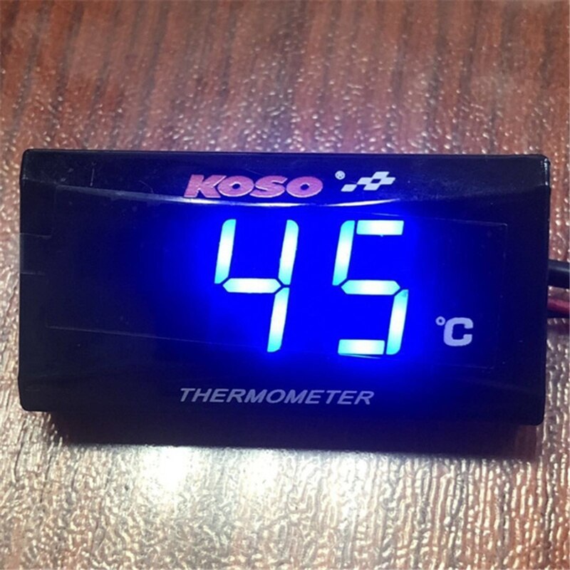 Meter Motorcycle Water Temperature Digital Hygrometer Thermometer Sensor