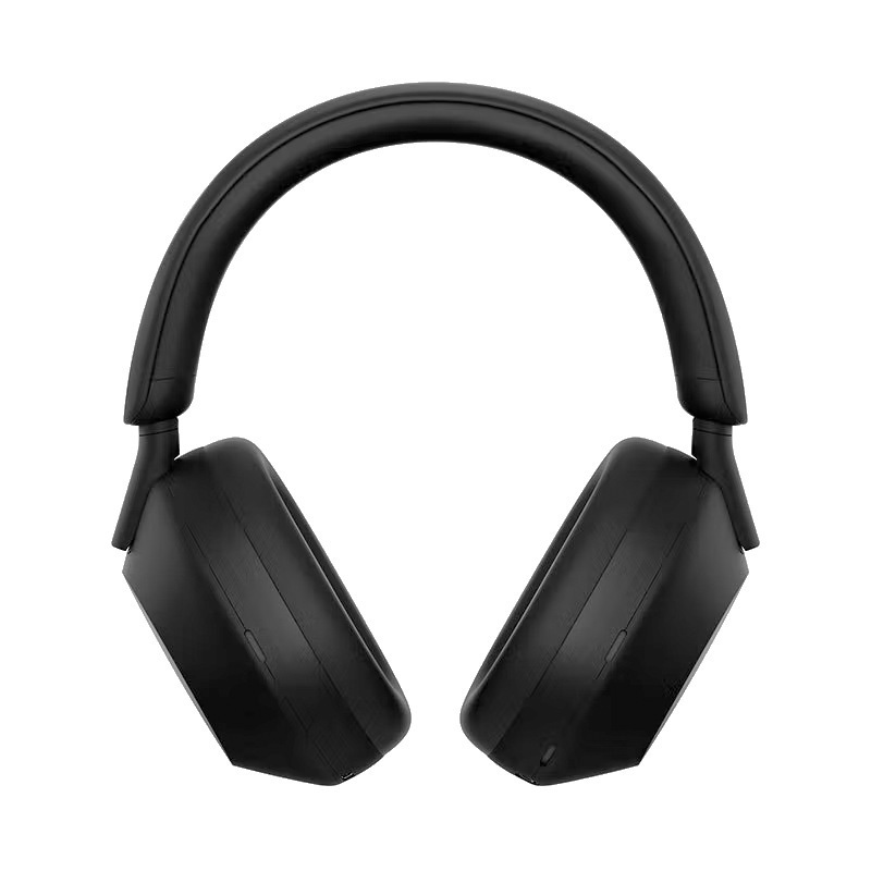 WH-1000XM5 Op het hoofd gemonteerde Bluetooth-oortelefoon met draadloze oproepoortelefoon met volledig oor: YELLOW