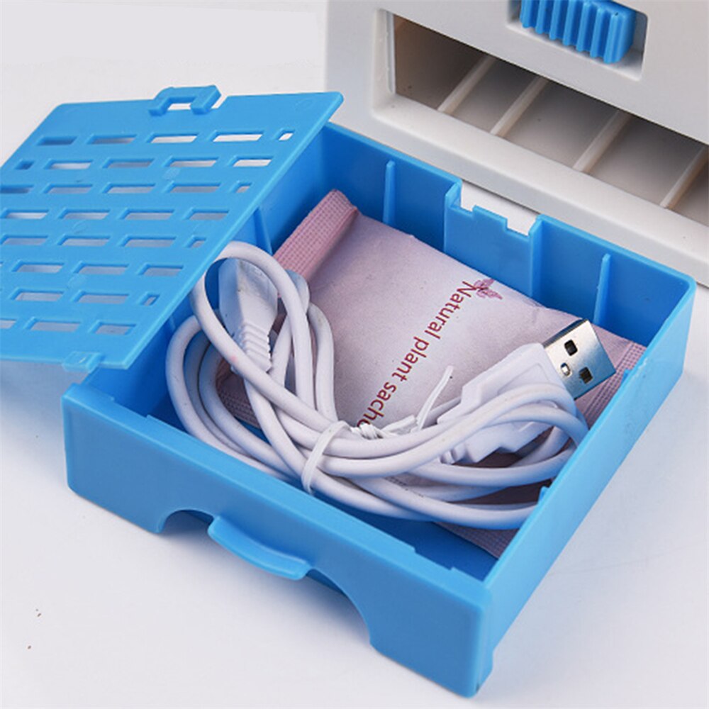 Mini ar condicionado 3 em 1, ventilador, umidificador e purificador, para casa, escritório, usb, portátil, silencioso