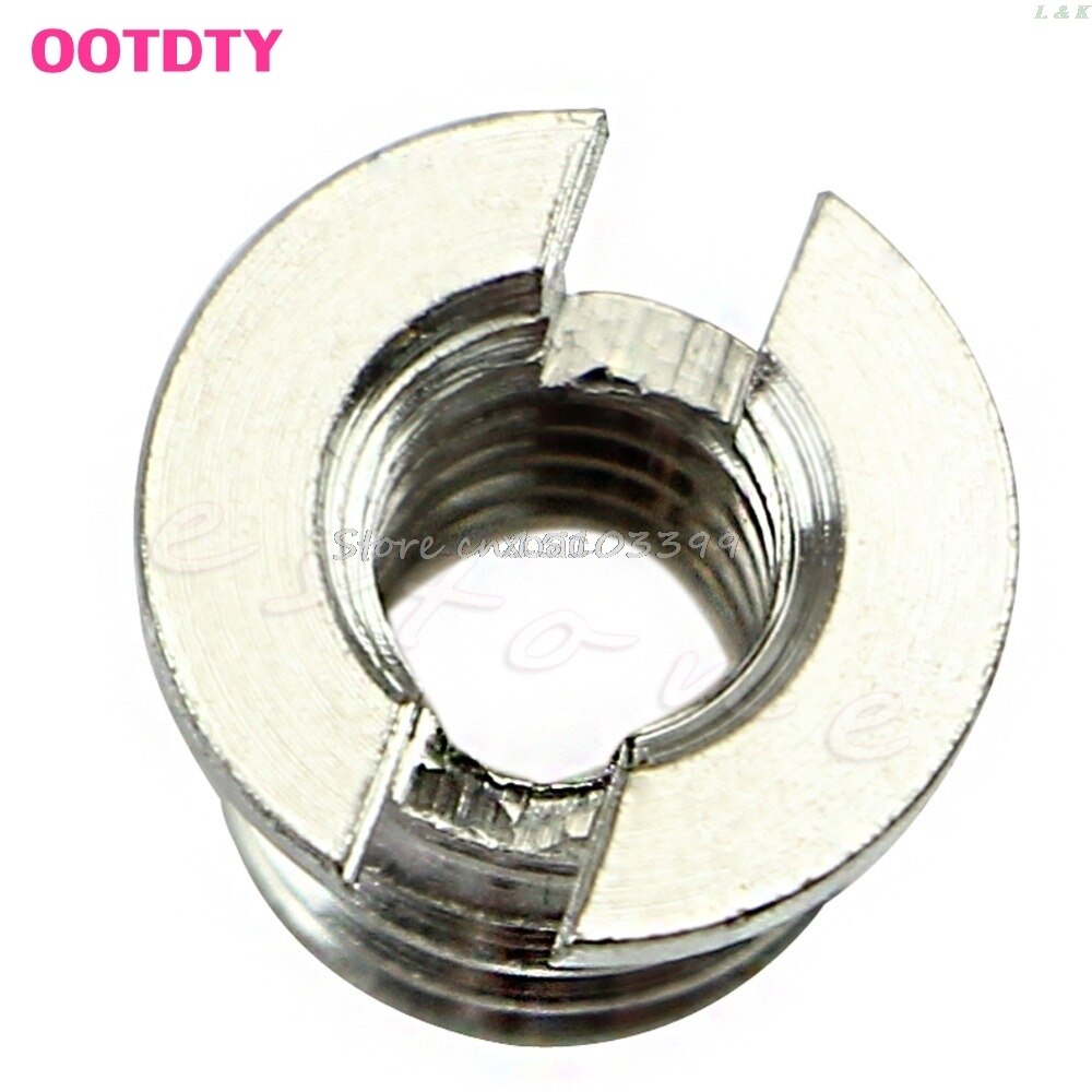 1Pc 1/4" To 3/8" Camera Screw Nut Adapter Tripod Converter Connecting