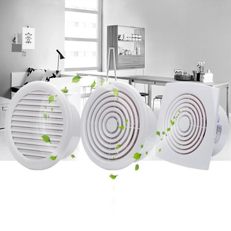 4 or 6 inch ventilator voor thuisgebruik, badkamerventilator, plafond- en wandventilator voor keuken en badkamer, super stil