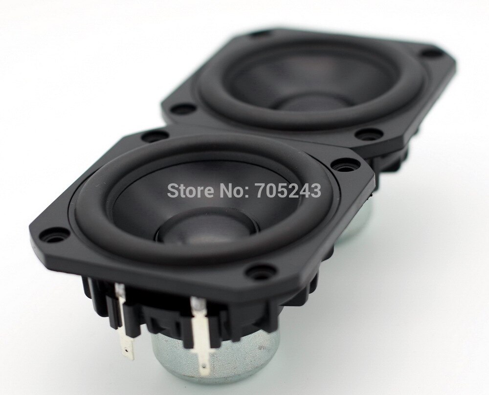Paar (2 stücke) Melo david audio unvergleichliche P830986 3 zoll aluminun kegel NEO magnet fullrange-stoff lautsprecher freies