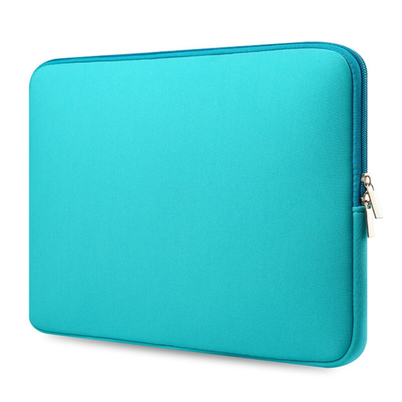 1pc Newest Portable Zipper Soft Sleeve Laptop Bag Laptop Case For MacBook Pro 13inch Protector Case PU Leather Protector Handbag: 03