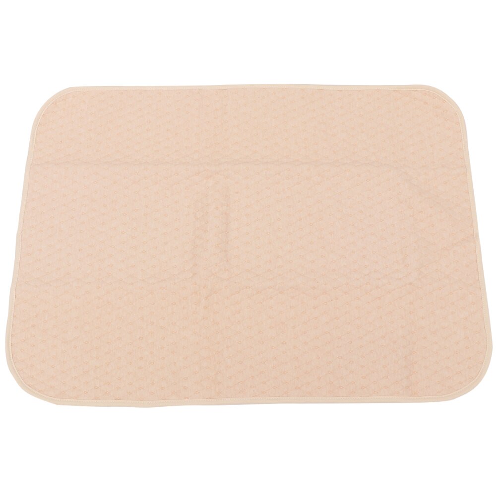 Wasbare Baby Huidvriendelijke Pad Dubbelzijdig Baby Pissen Mat Zachte Katoen Pissen Pad Voor Thuis Dagelijks Gebruik (Hart Patroon): Assorted Color 1