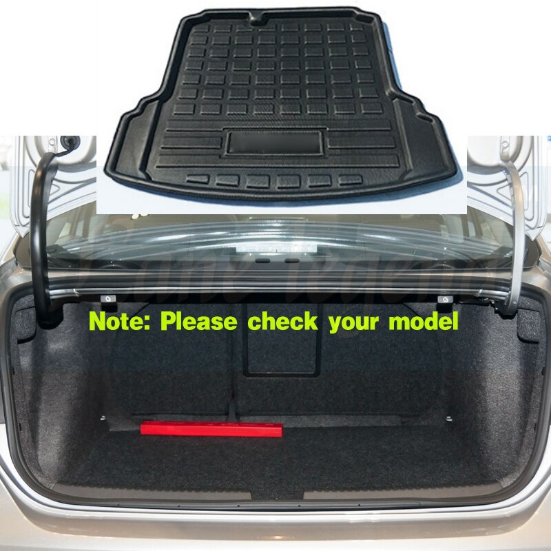 Auto Achter Boot Cargo Liner Tray Kofferbak Bagage Vloermat Tapijten Pad Voor Vw Jetta Sedan 4-Dr MK6 -