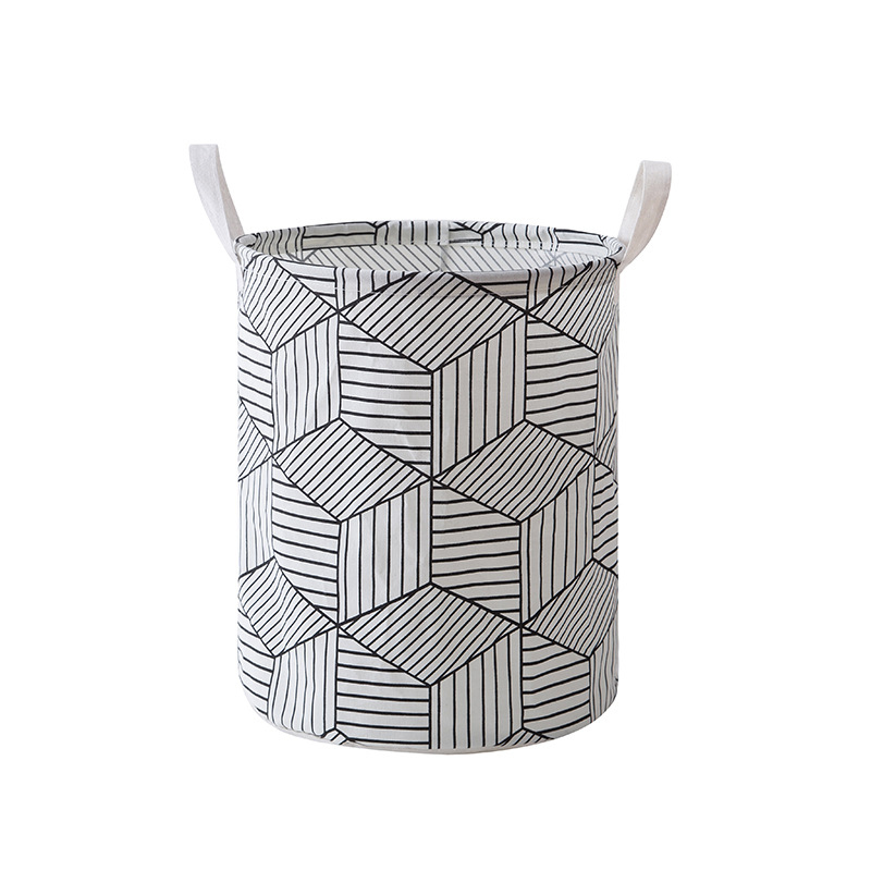 Wasmand Doek Art Vuile Manden Vouwen Grote Wasmand Kamer Organizer Badkamer Accessoires: Laundry basket-C