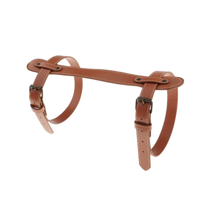 Pu Lederen Deken Tie Picknick Mat Roll Bundel Draagbare Yoga Mat Hand Strap Deken Wikkelen Riem Binding Riem Met Handvat