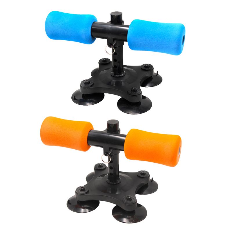 Sit Up Equipment, Sit-Ups Exercise Bar Machine for Floor with 4 Adjustable Posit