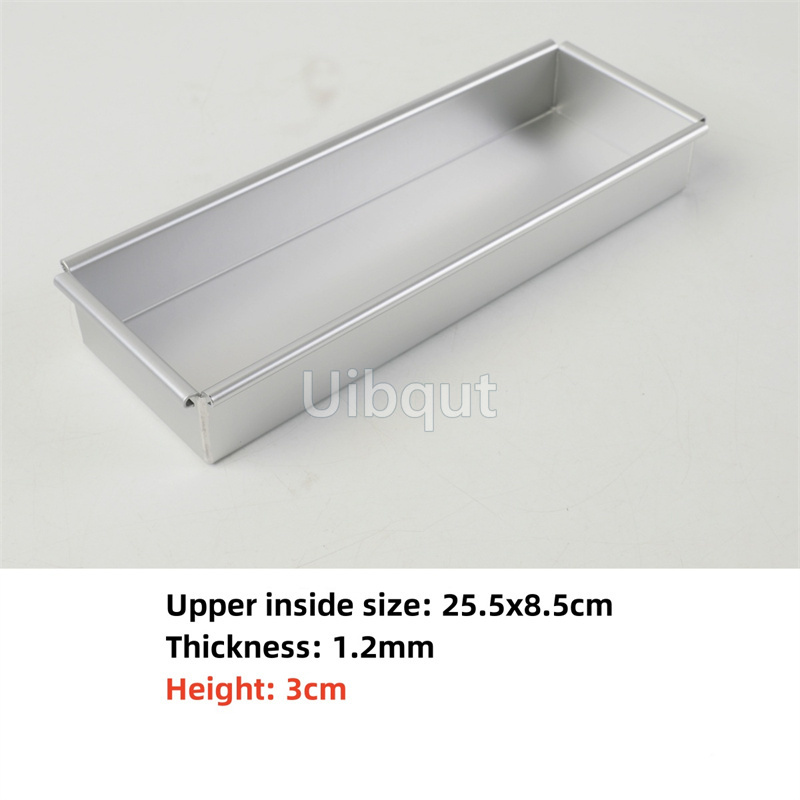 6~10 inch square rectangle Detroit Pizza Pan Deep Dish Pizza Pan Non Stick Pizza tray Square Baking Pan Bakeware Aluminum tray