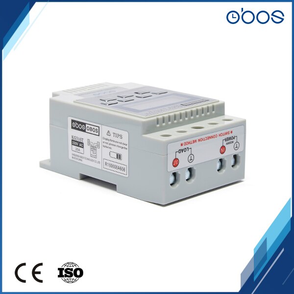 OBOS Brand digital 12V time switch timer 12V with 10times on /off per pay /weekly timing set range 1min-168H