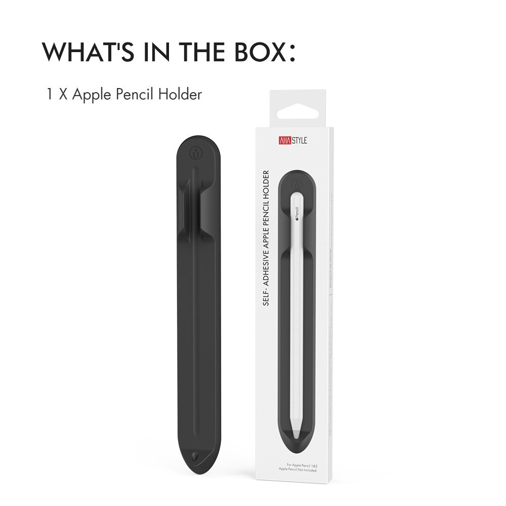 Suitable For Apple Pencil 1/2 Generation Silicone Magnetic Absorption Holder Apple Pencil Magnetic Silicone Holder Storage Case